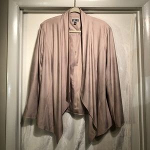NWOT GORGEOUS Light Blush Blazer-looks like silk!